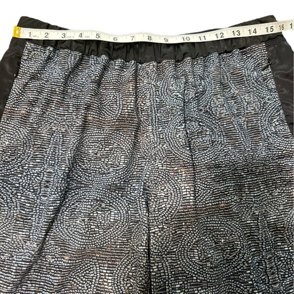 Lululemon Women's Rise & Shine Trouser Pants Printed Black Gray Size 8 - Picture 4 of 6